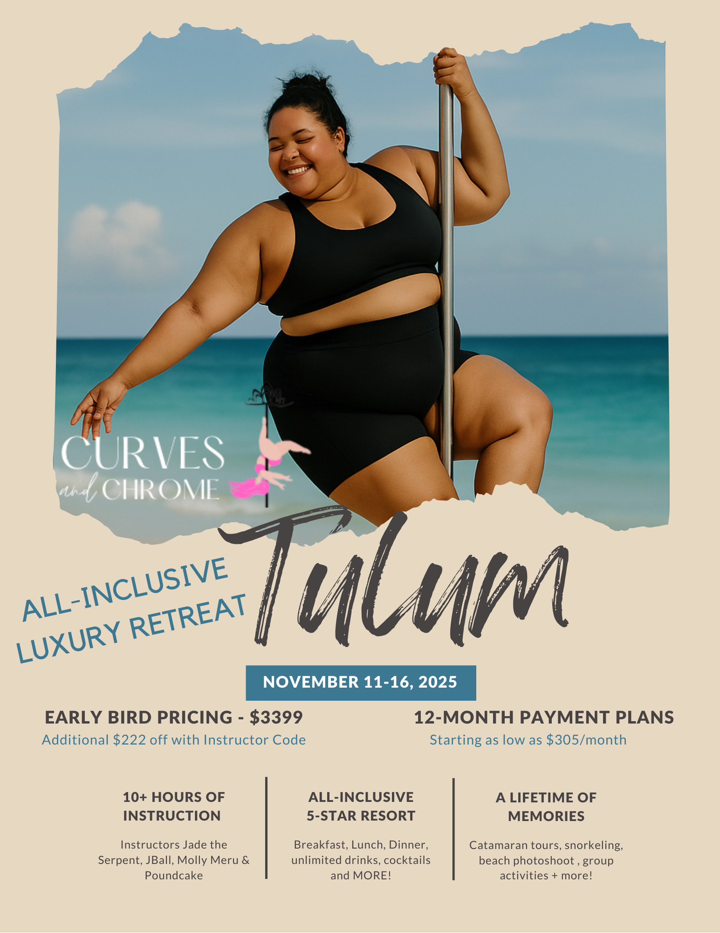 Curves & Chrome Retreat: Tulum 2025